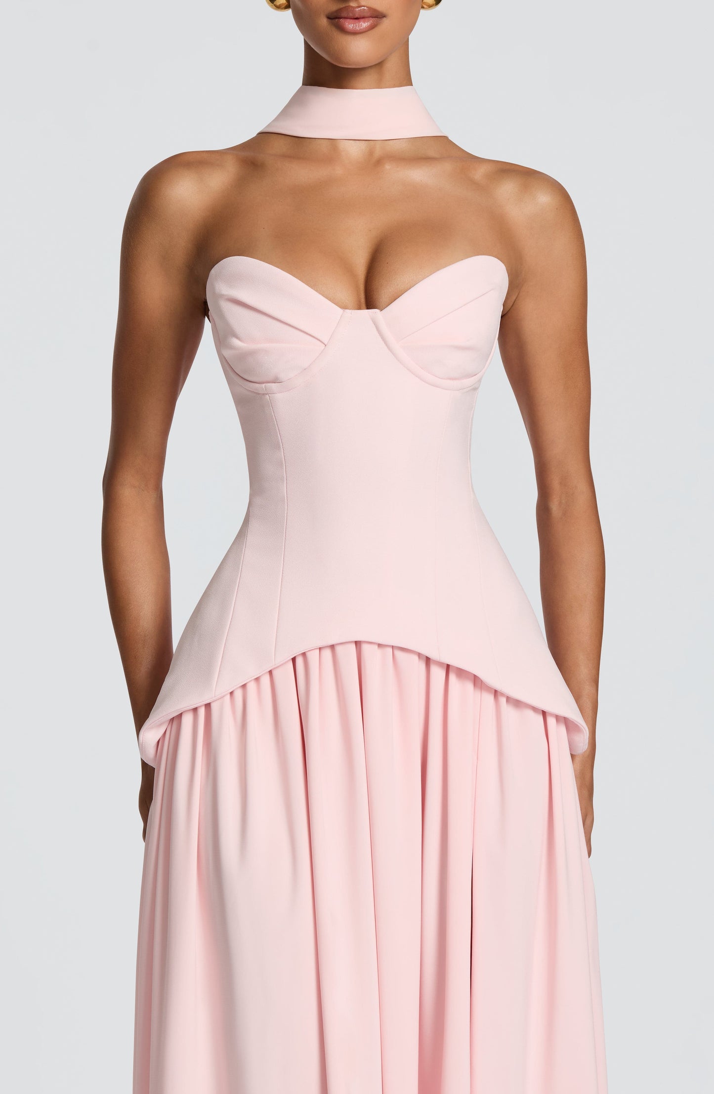 Vietta Maxi Dress Blush