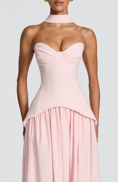 Vietta Maxi Dress Blush