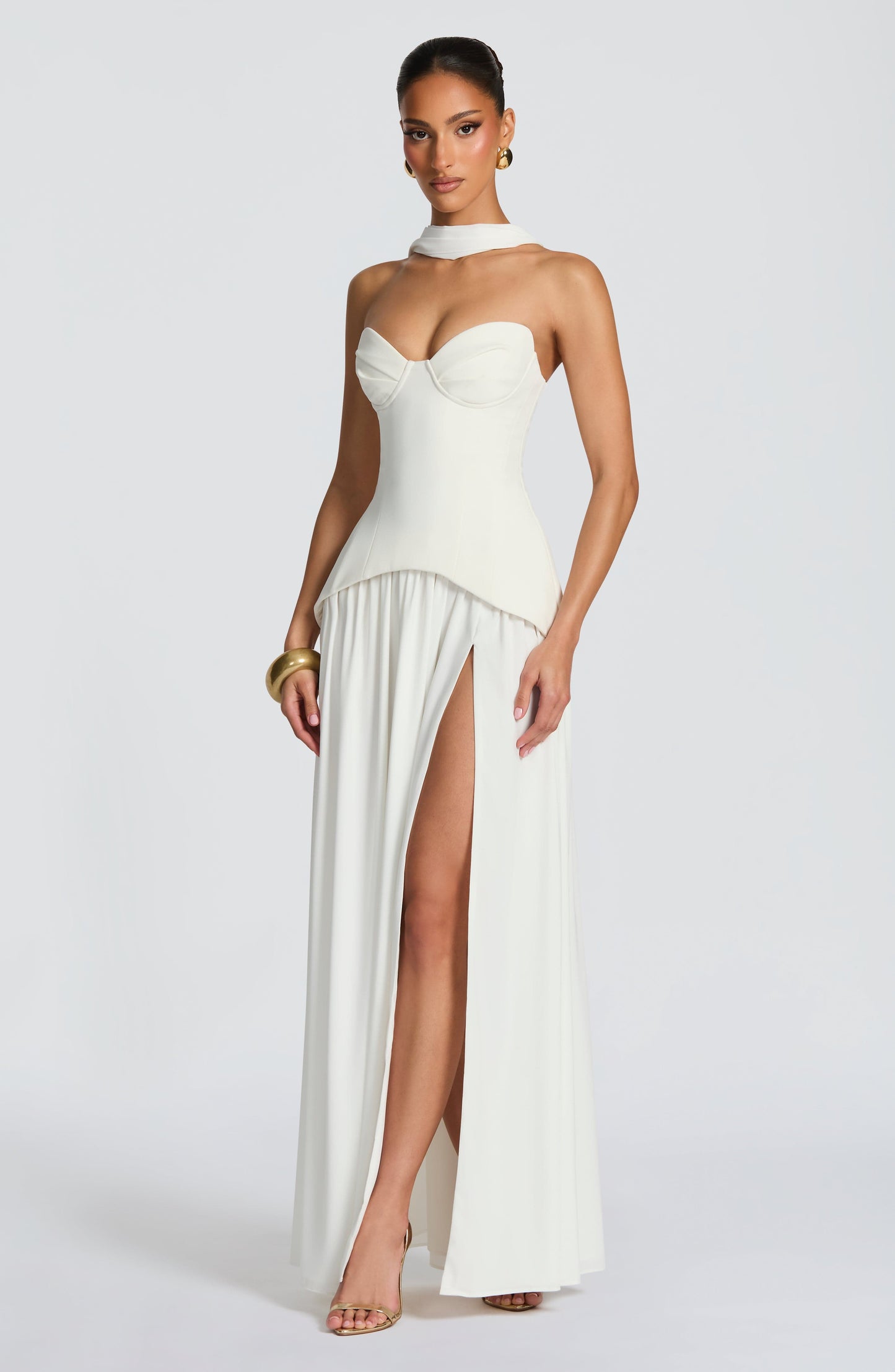 Vietta Maxi Dress Ivory