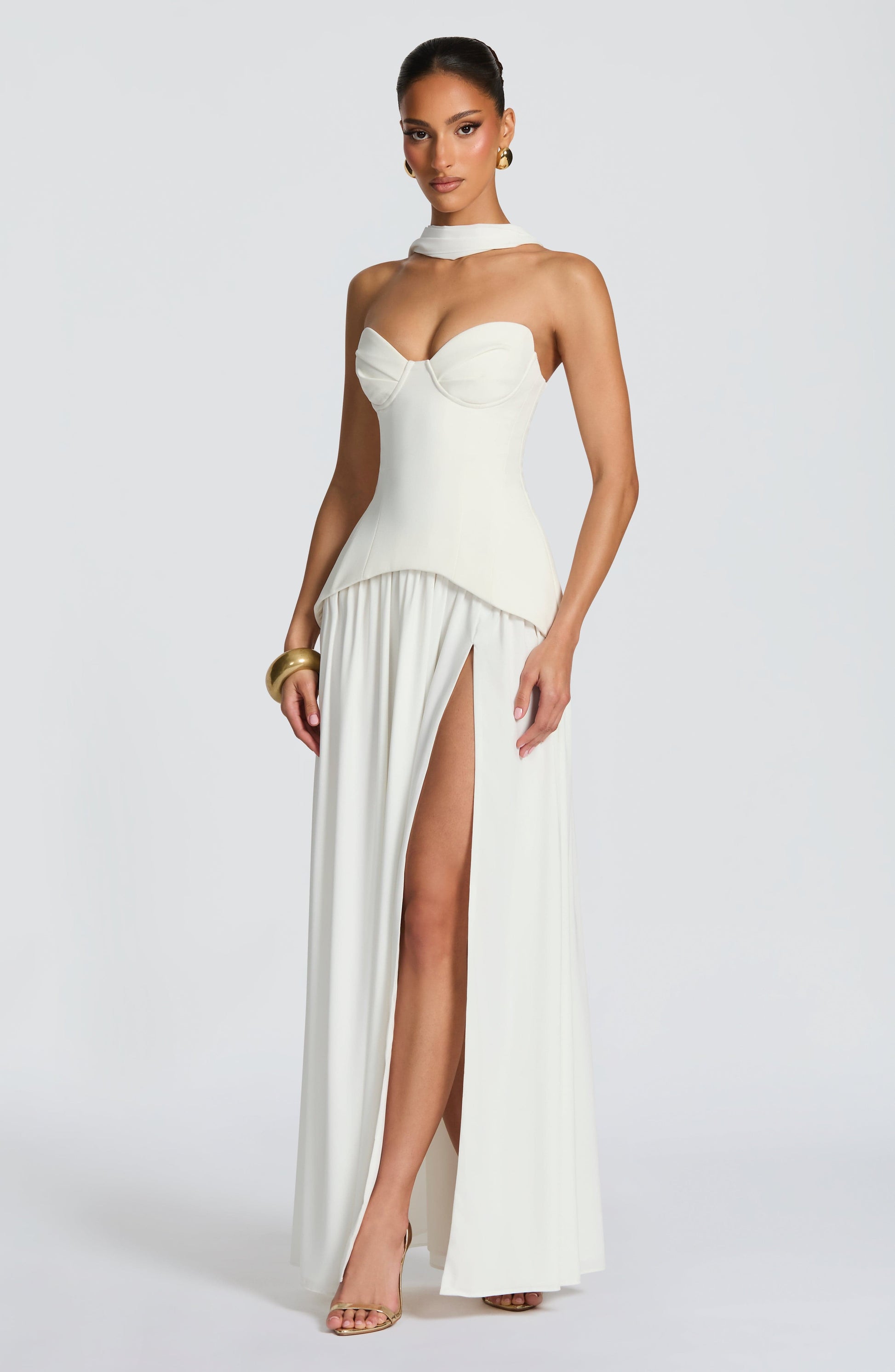 Vietta Maxi Dress Ivory