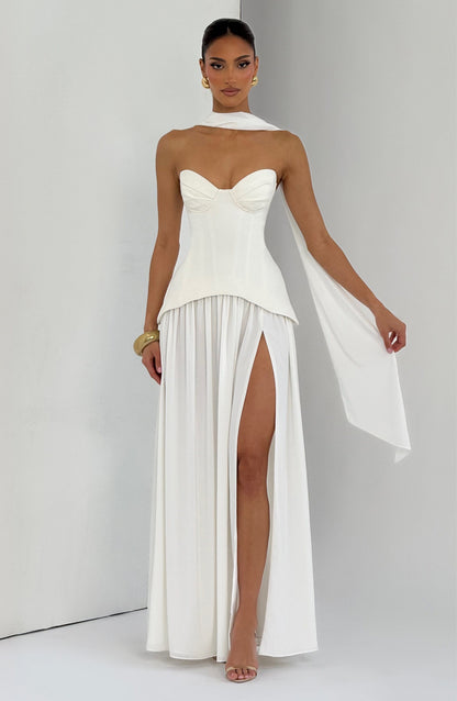 Vietta Maxi Dress Ivory