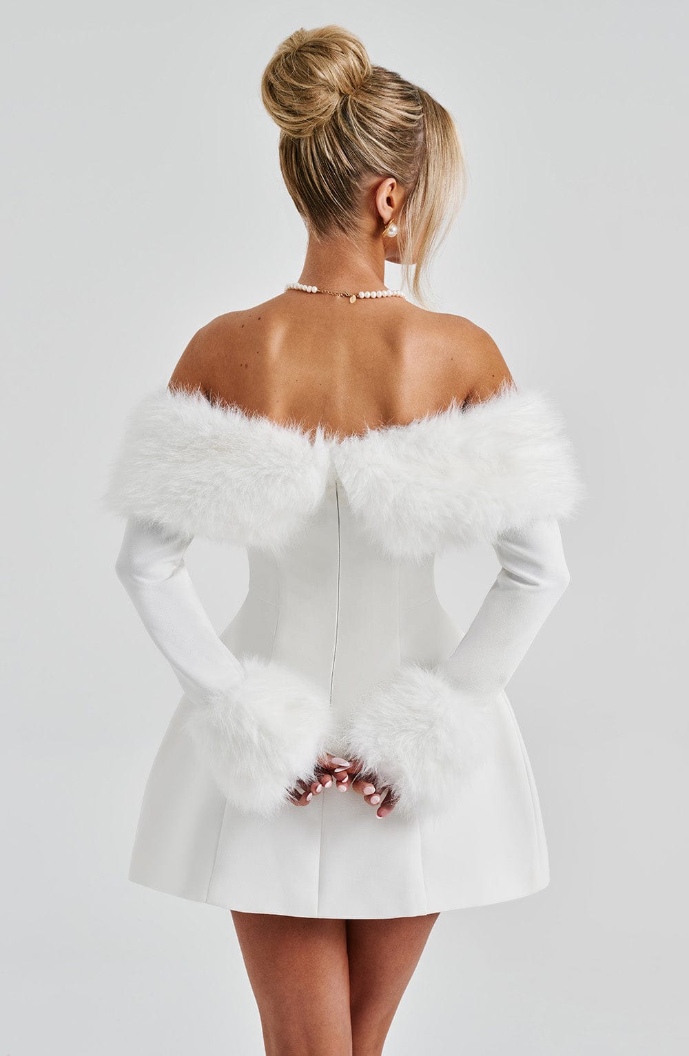 Villanelle Mini Dress Ivory