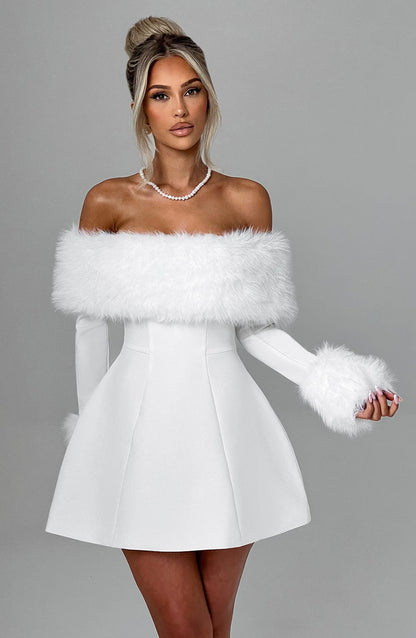Villanelle Mini Dress Ivory
