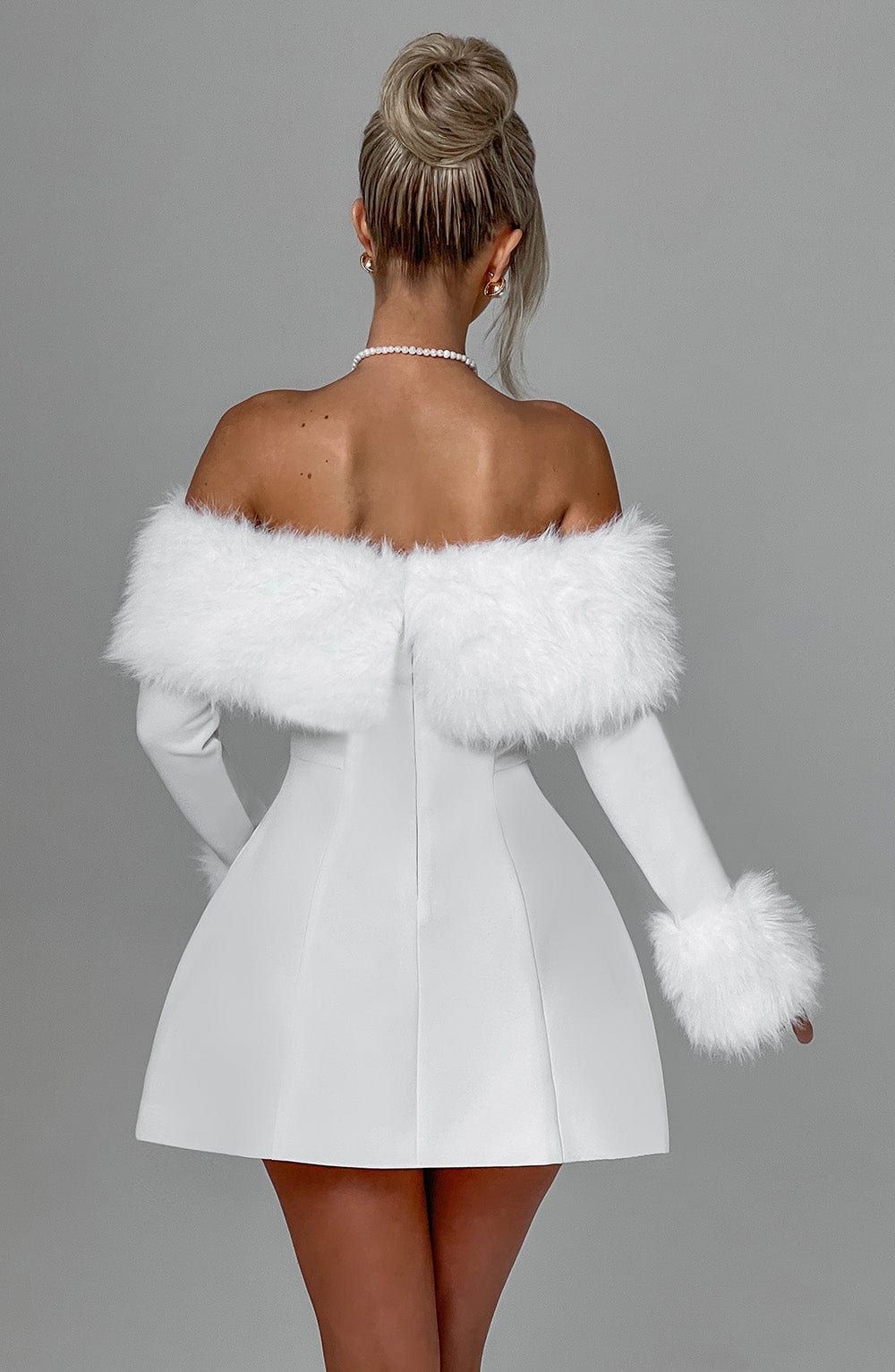 Villanelle Mini Dress Ivory