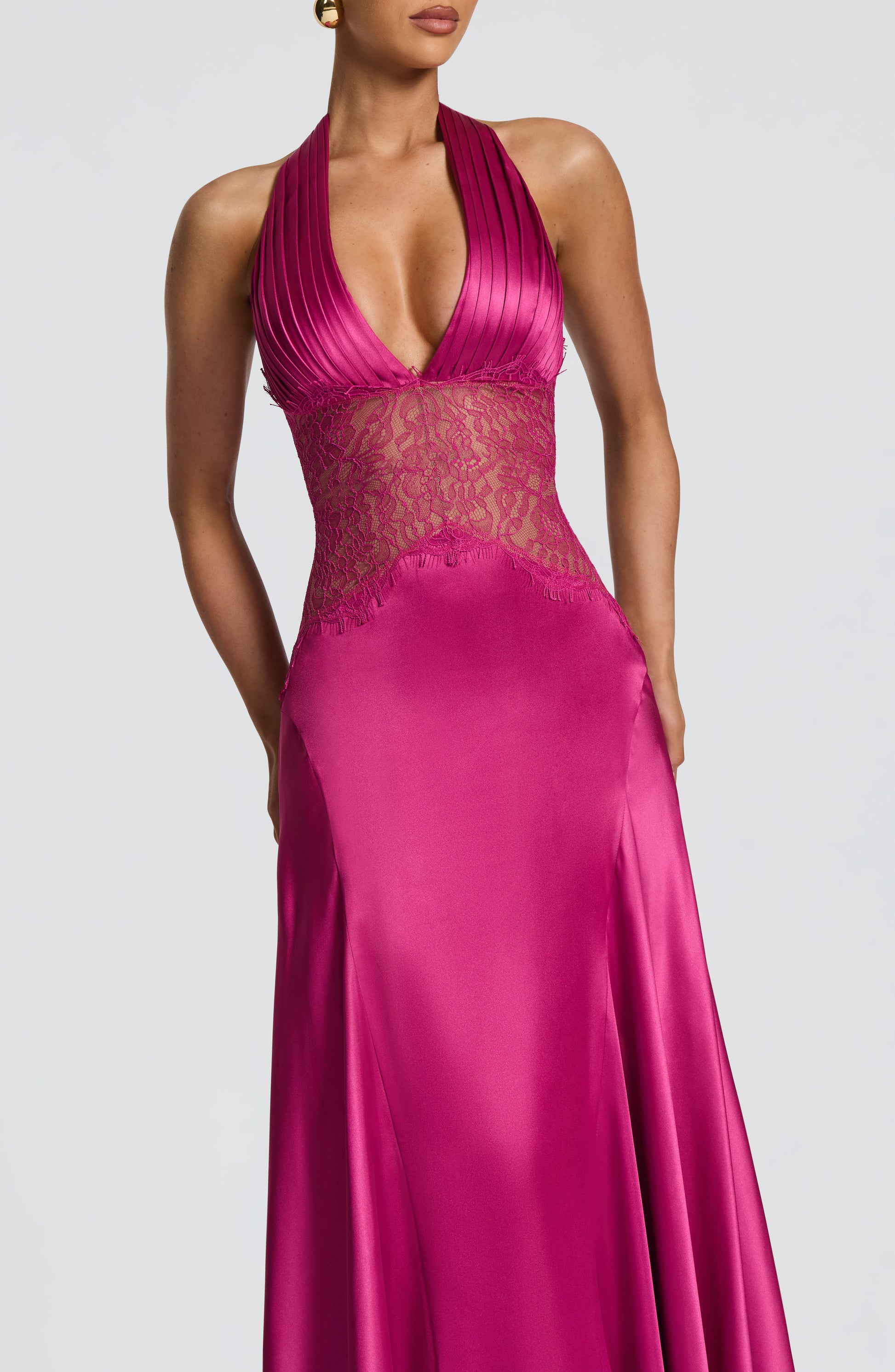 Virella Maxi Dress Fuchsia