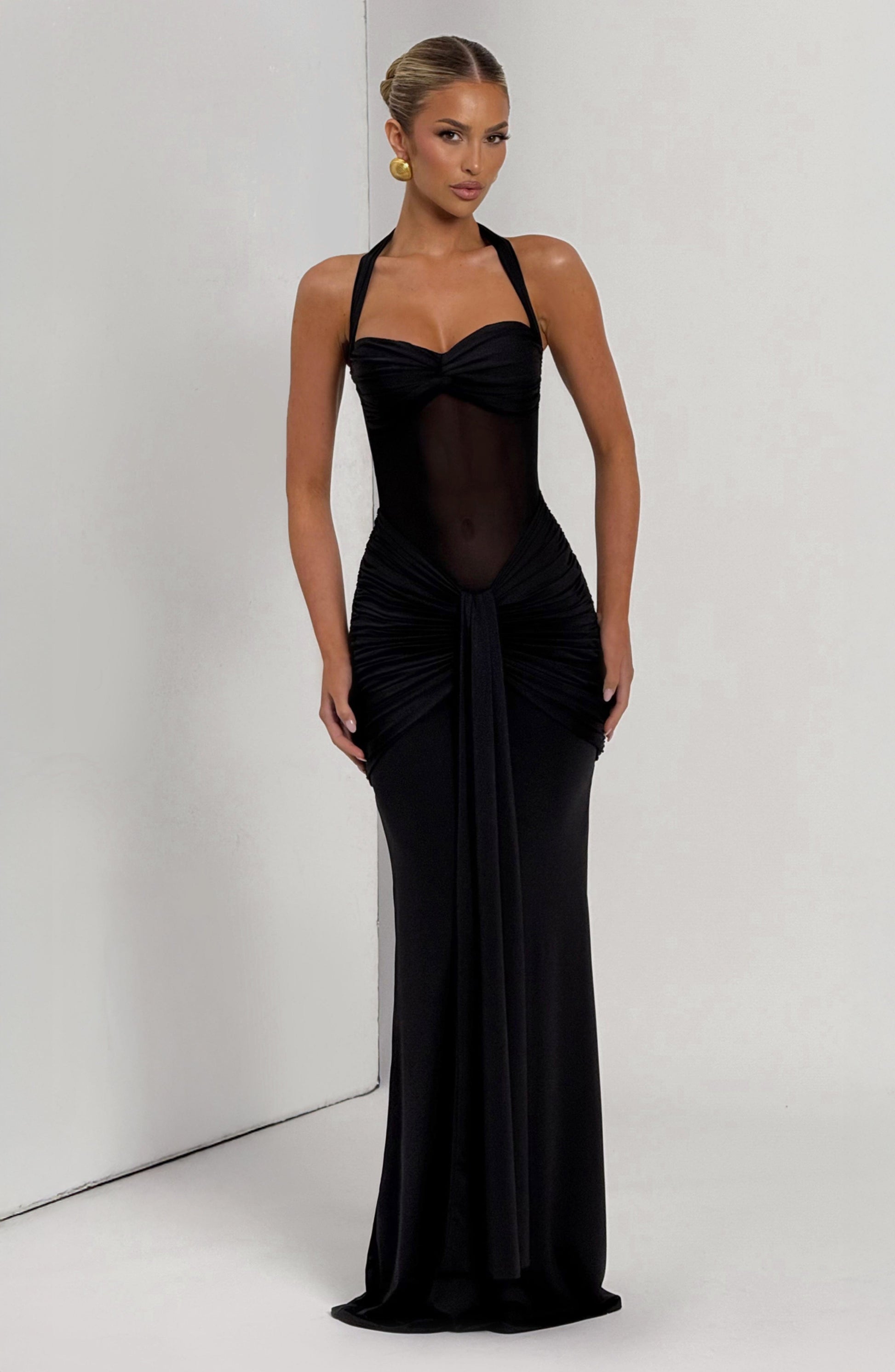 Vixen Maxi Dress Black