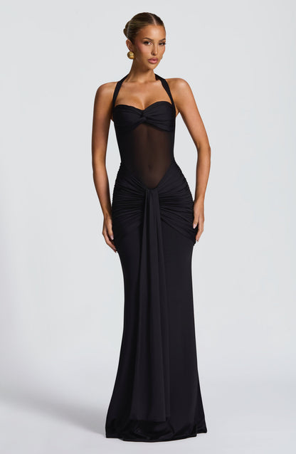 Vixen Maxi Dress Black