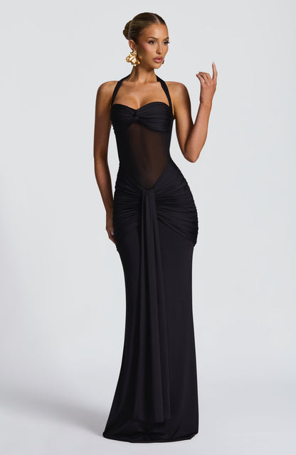 Vixen Maxi Dress Black