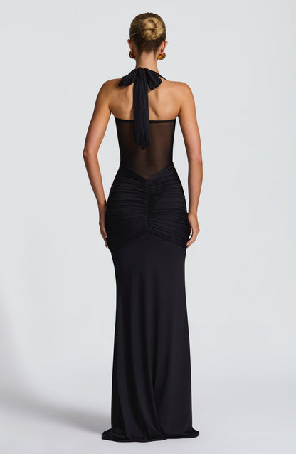 Vixen Maxi Dress Black
