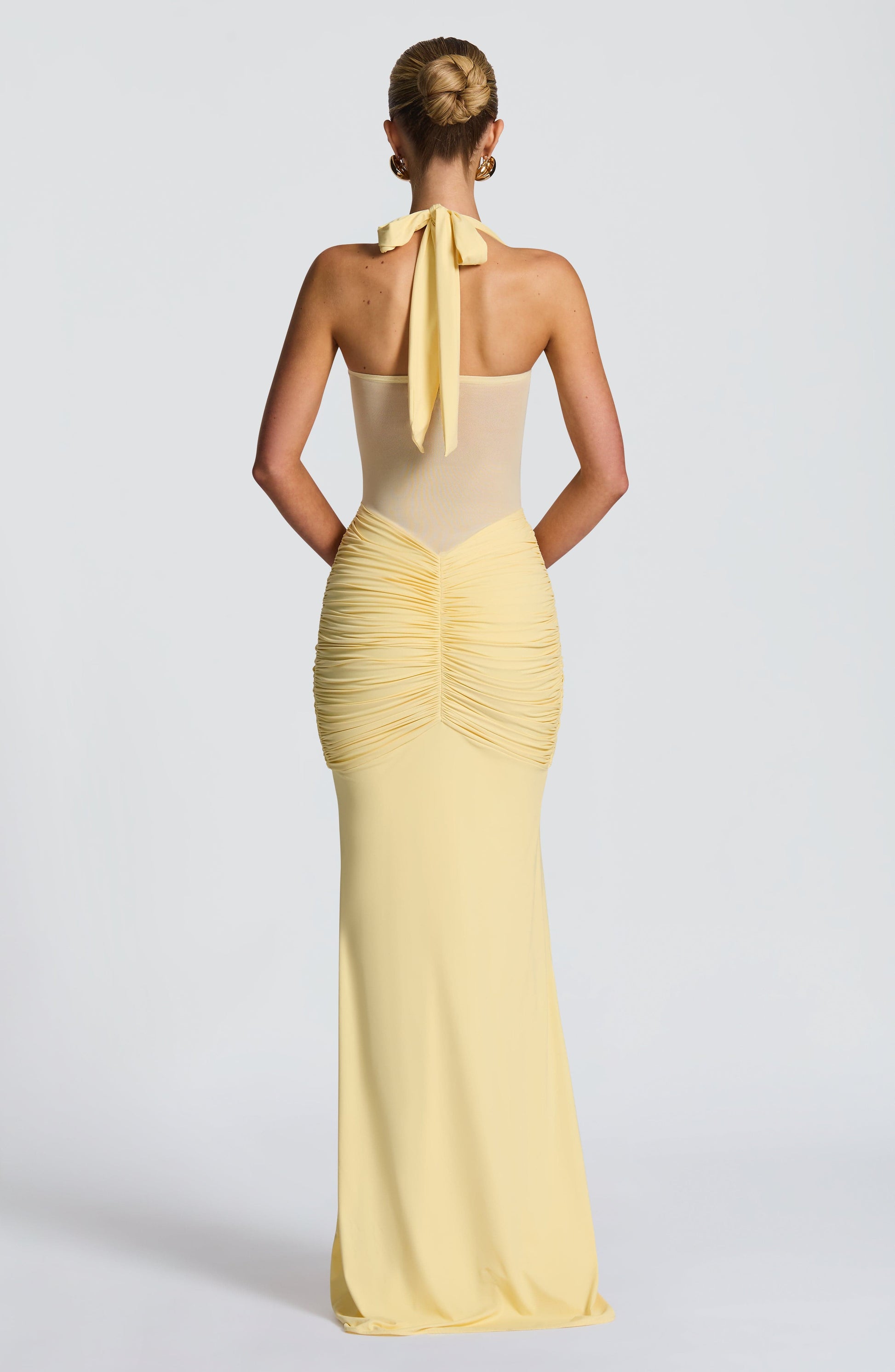 Vixen Maxi Dress Lemon