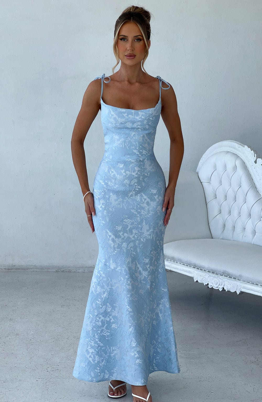Whitney Maxi Dress Blue