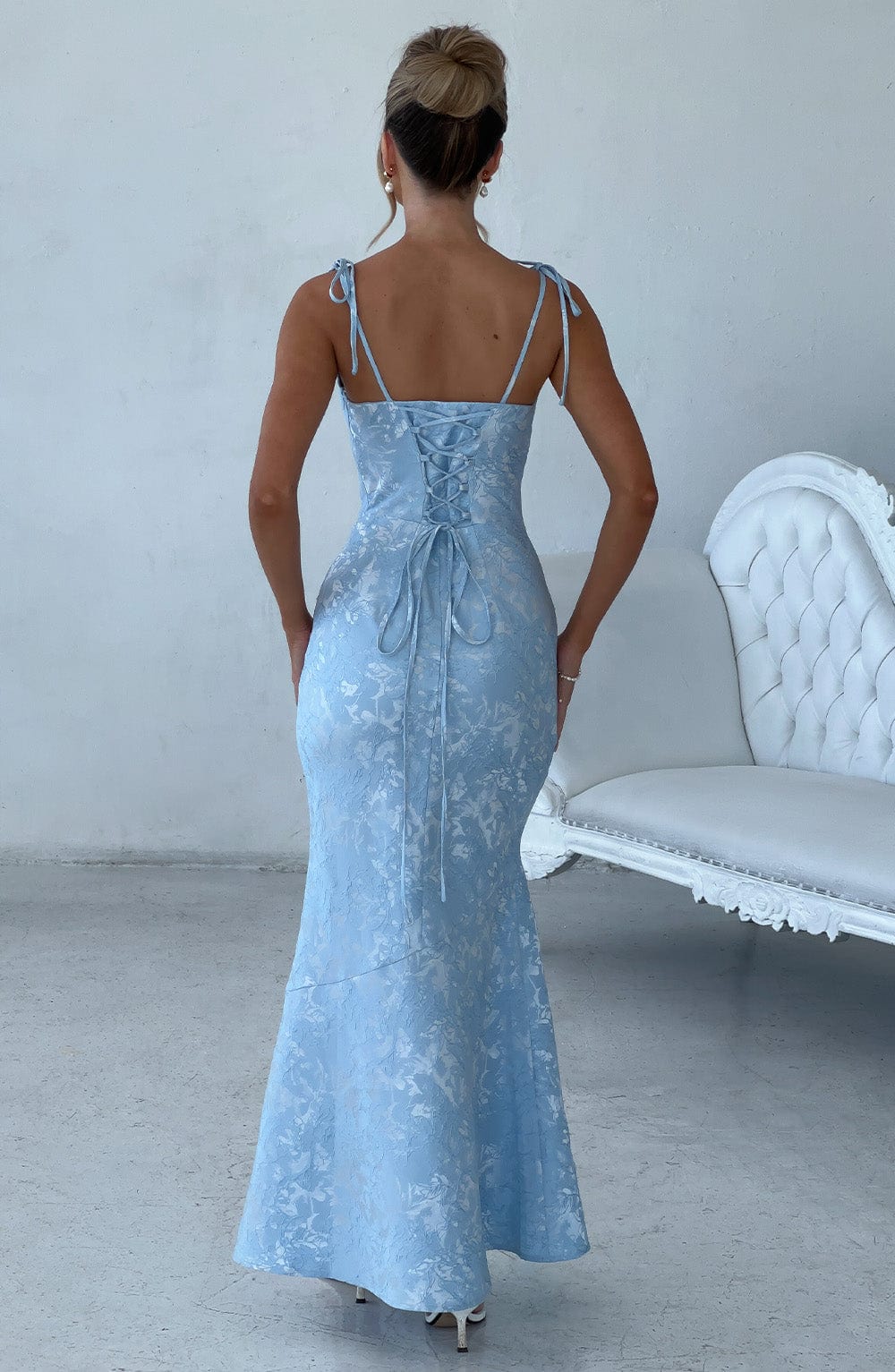 Whitney Maxi Dress Blue