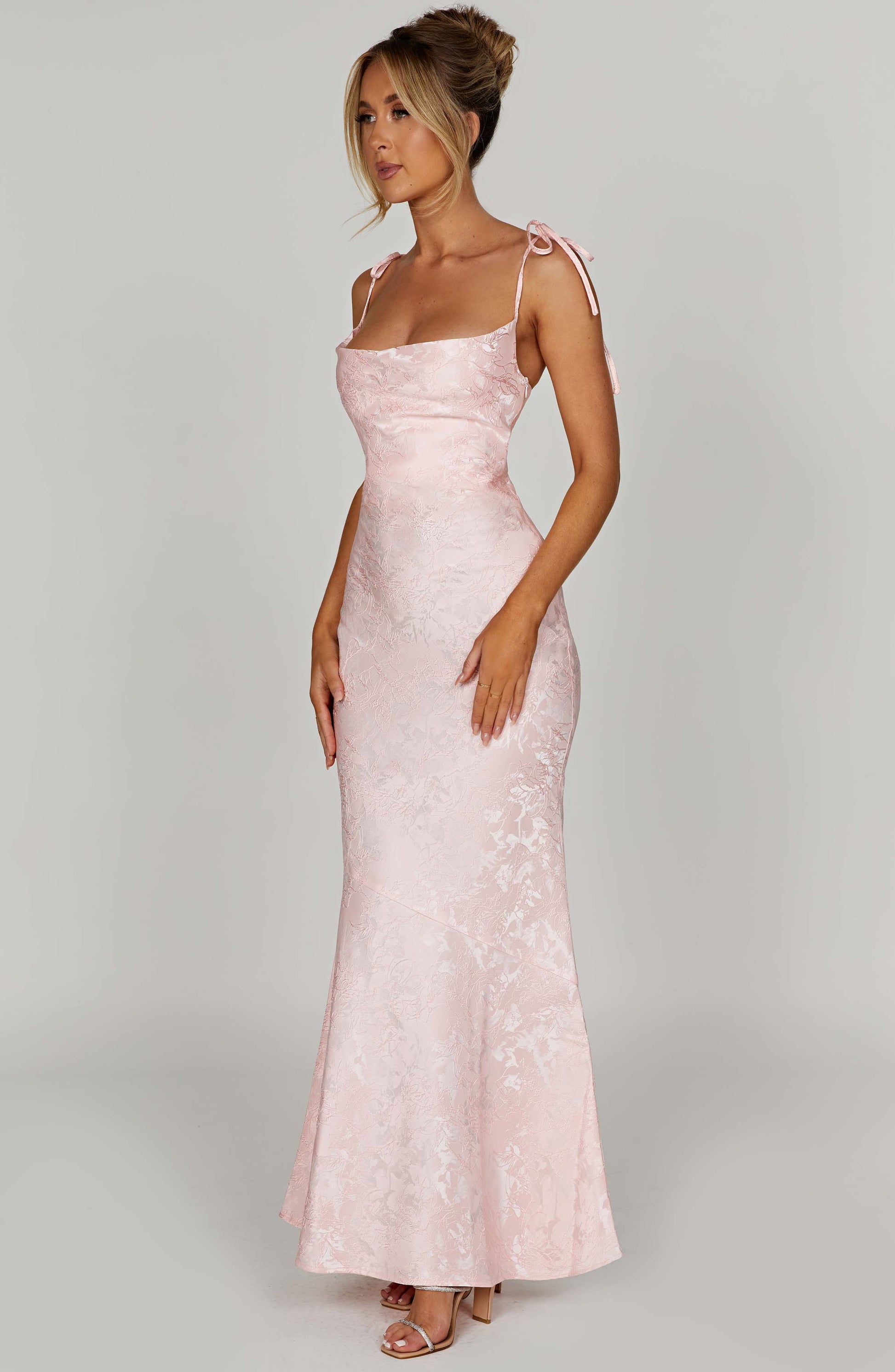 Whitney Maxi Dress Blush