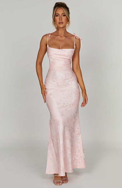 Whitney Maxi Dress Blush