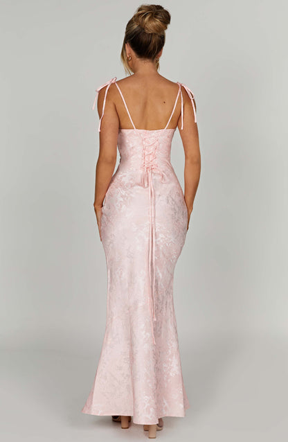 Whitney Maxi Dress Blush