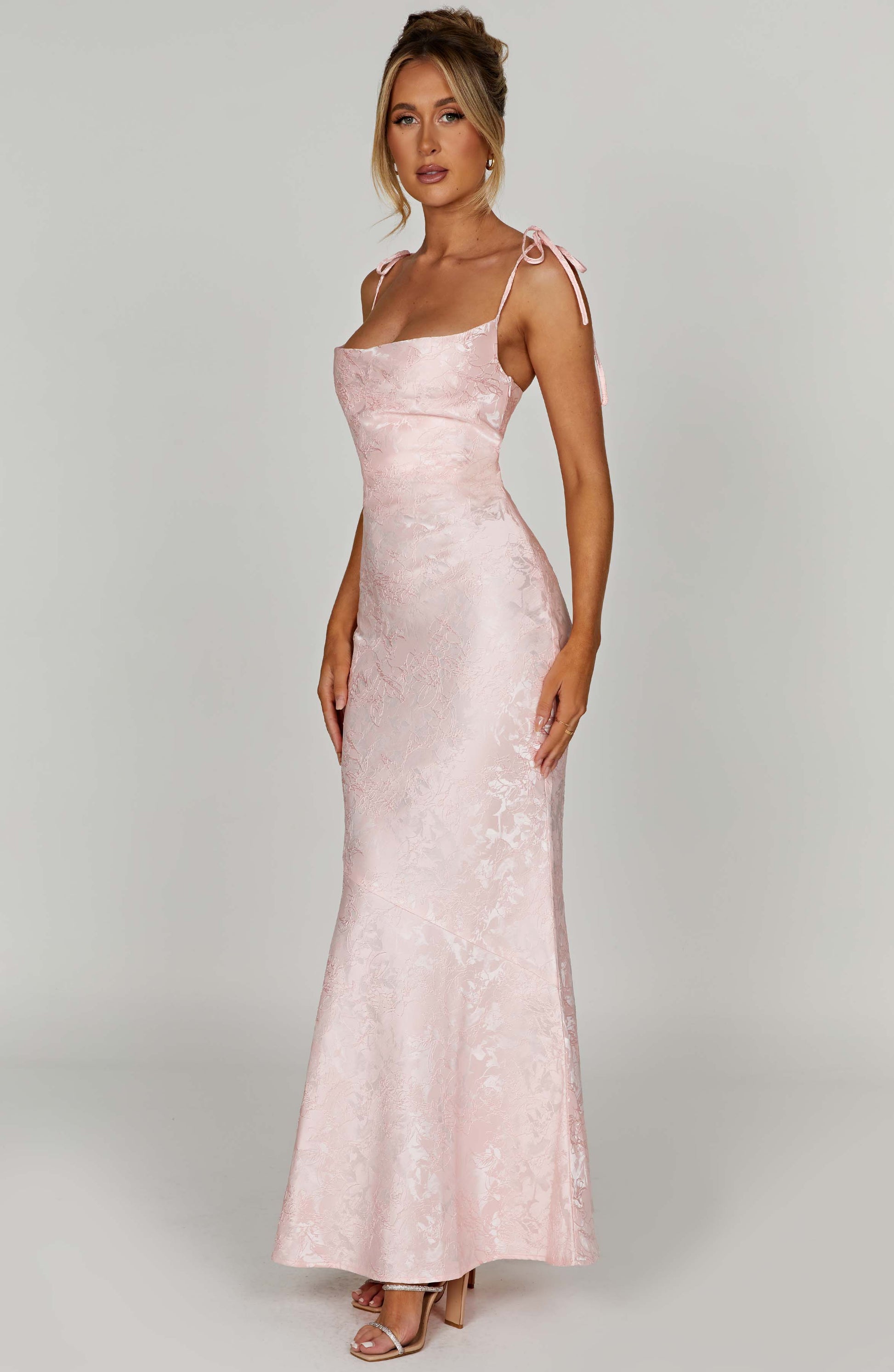 Whitney Maxi Dress Blush