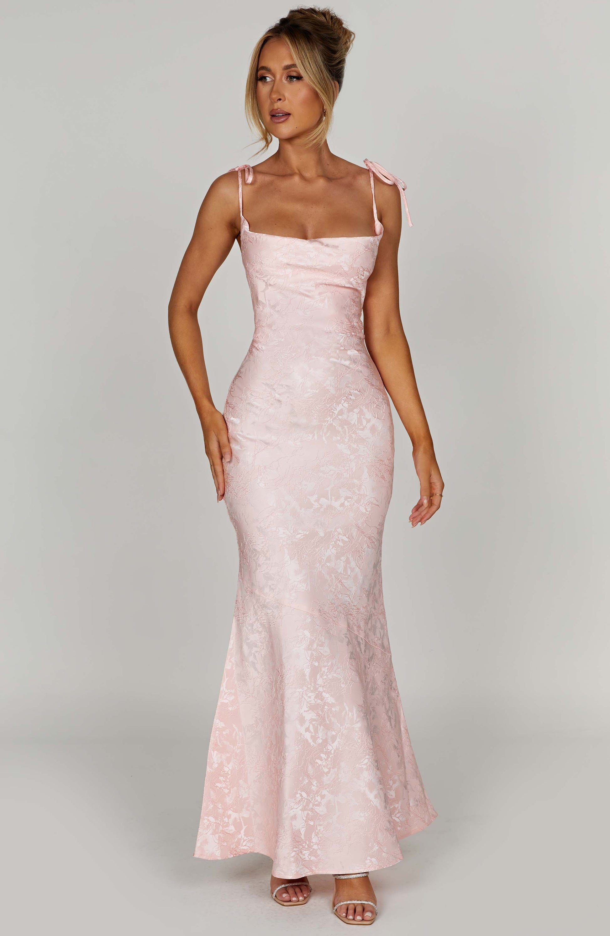 Whitney Maxi Dress Blush