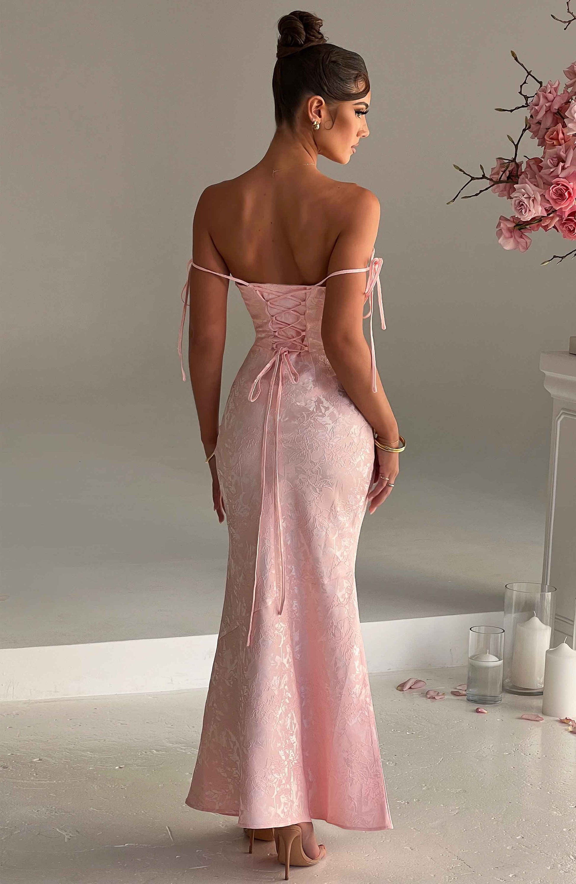 Whitney Maxi Dress Blush