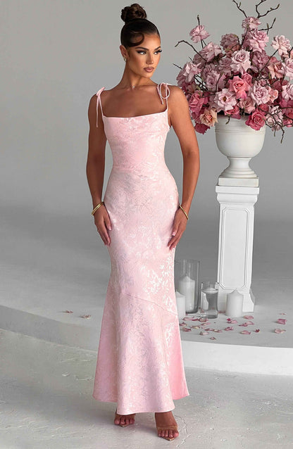 Whitney Maxi Dress Blush