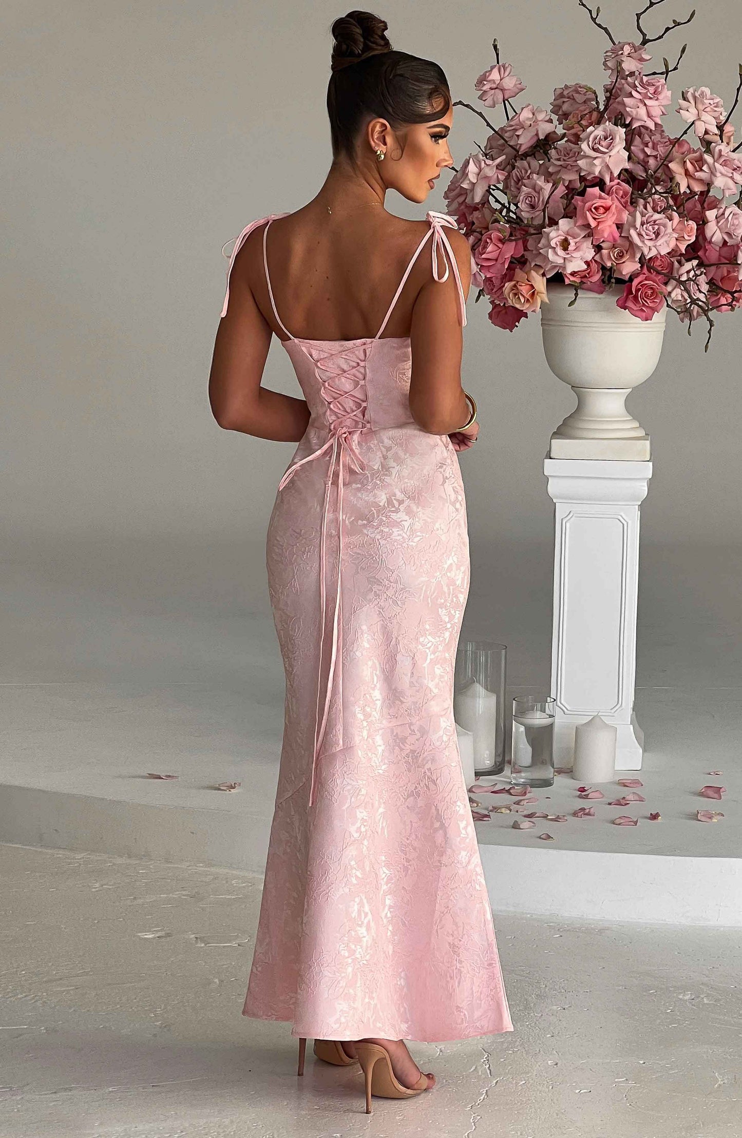 Whitney Maxi Dress Blush