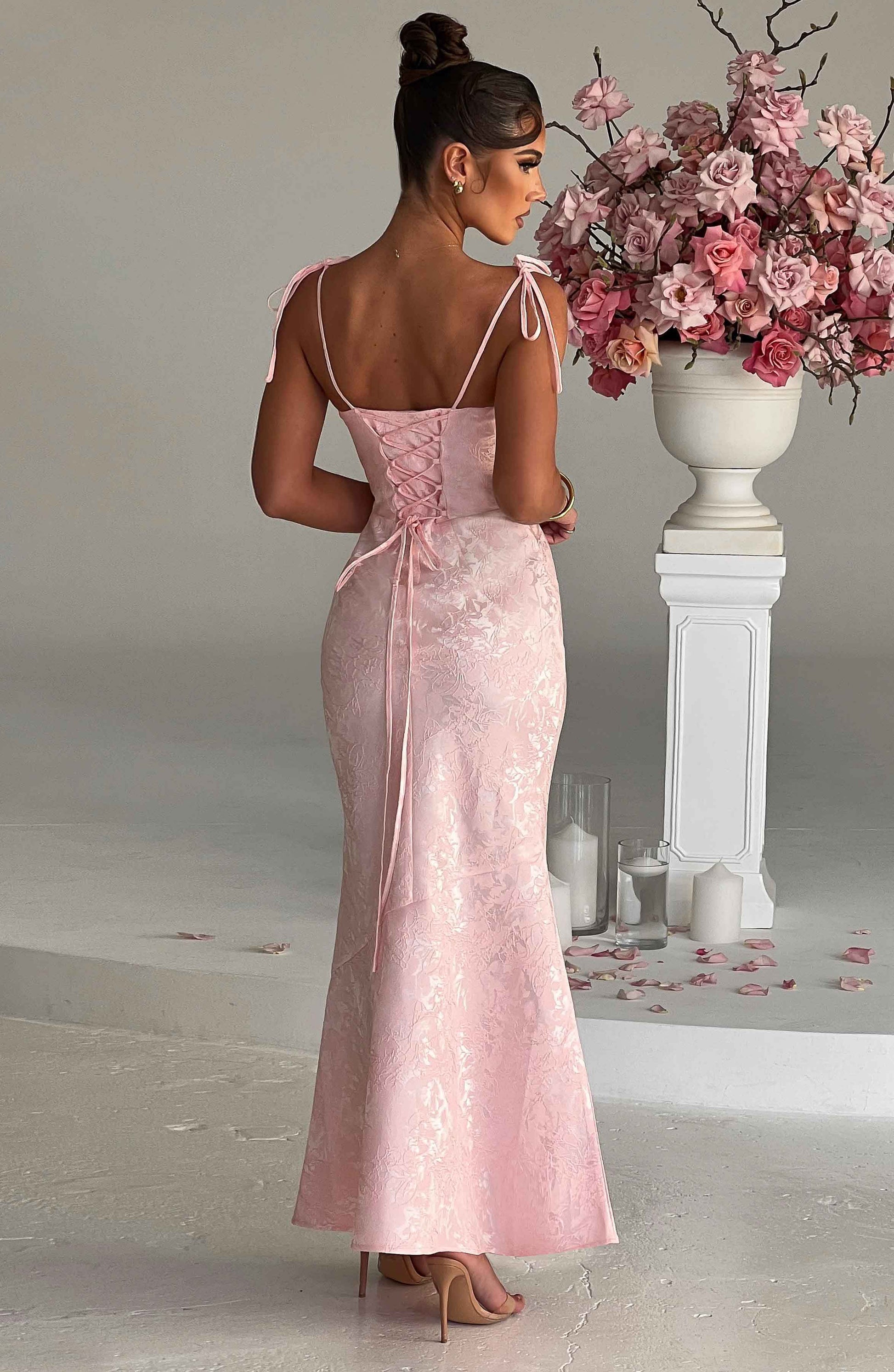 Whitney Maxi Dress Blush