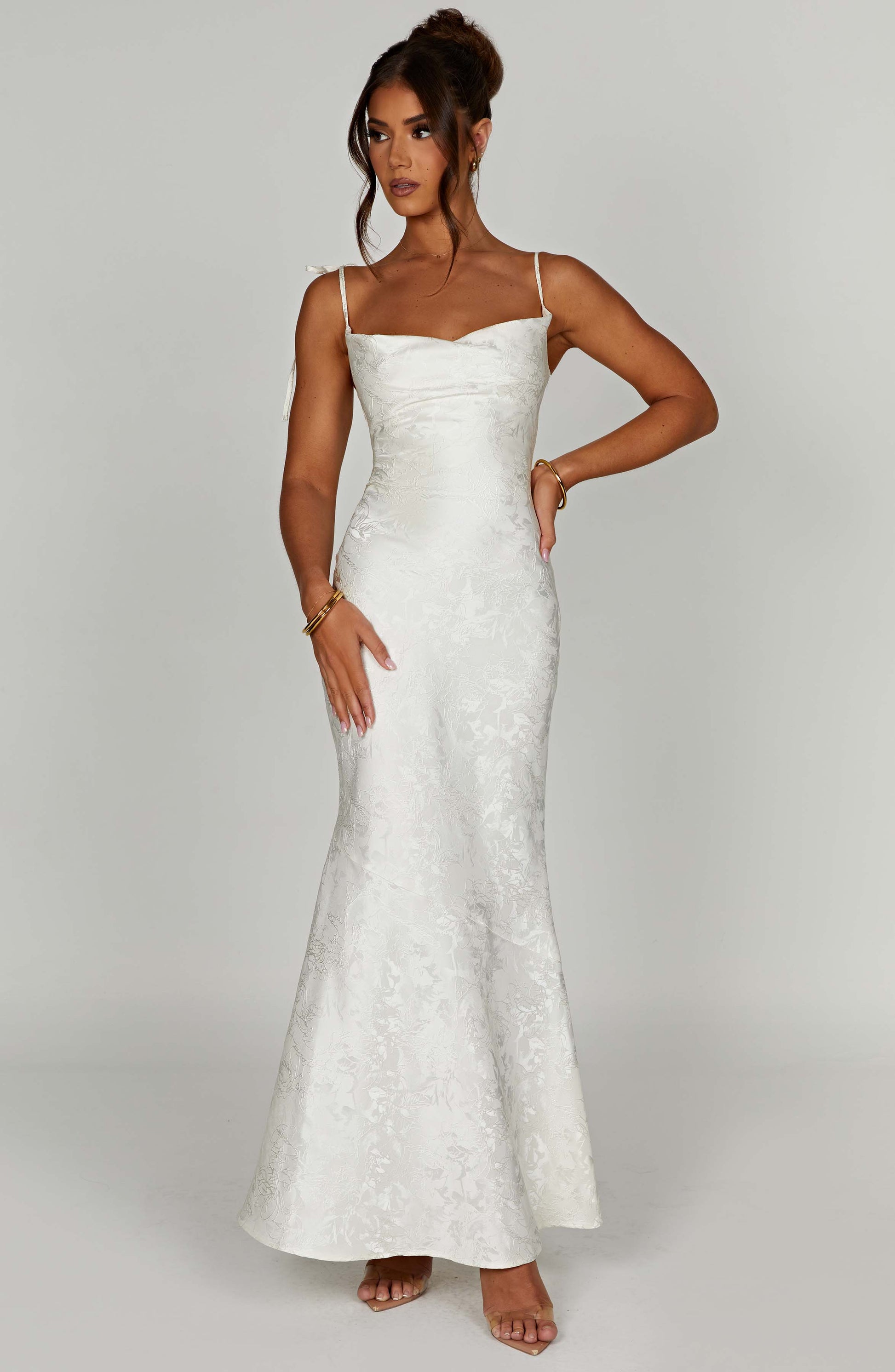 Whitney Maxi Dress Ivory