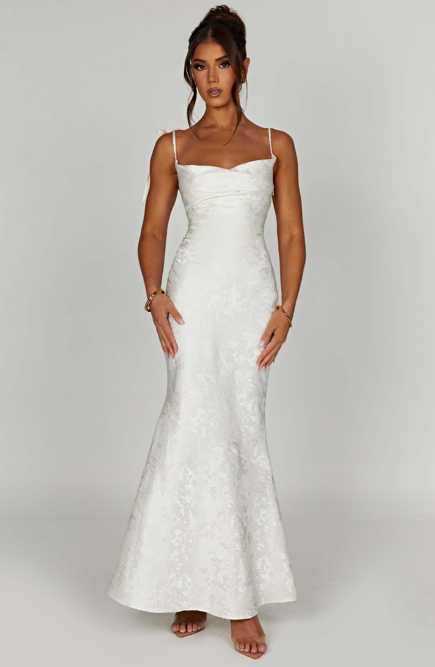 Whitney Maxi Dress Ivory