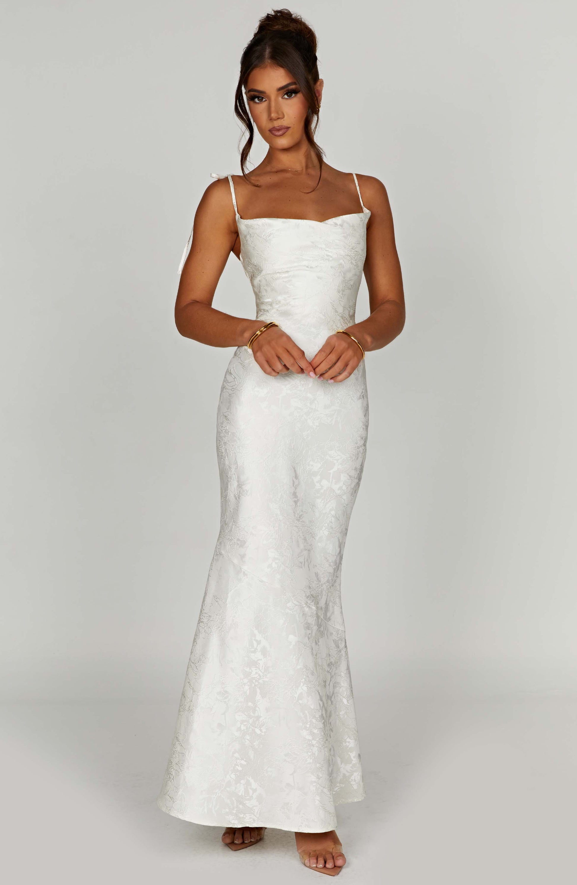 Whitney Maxi Dress Ivory