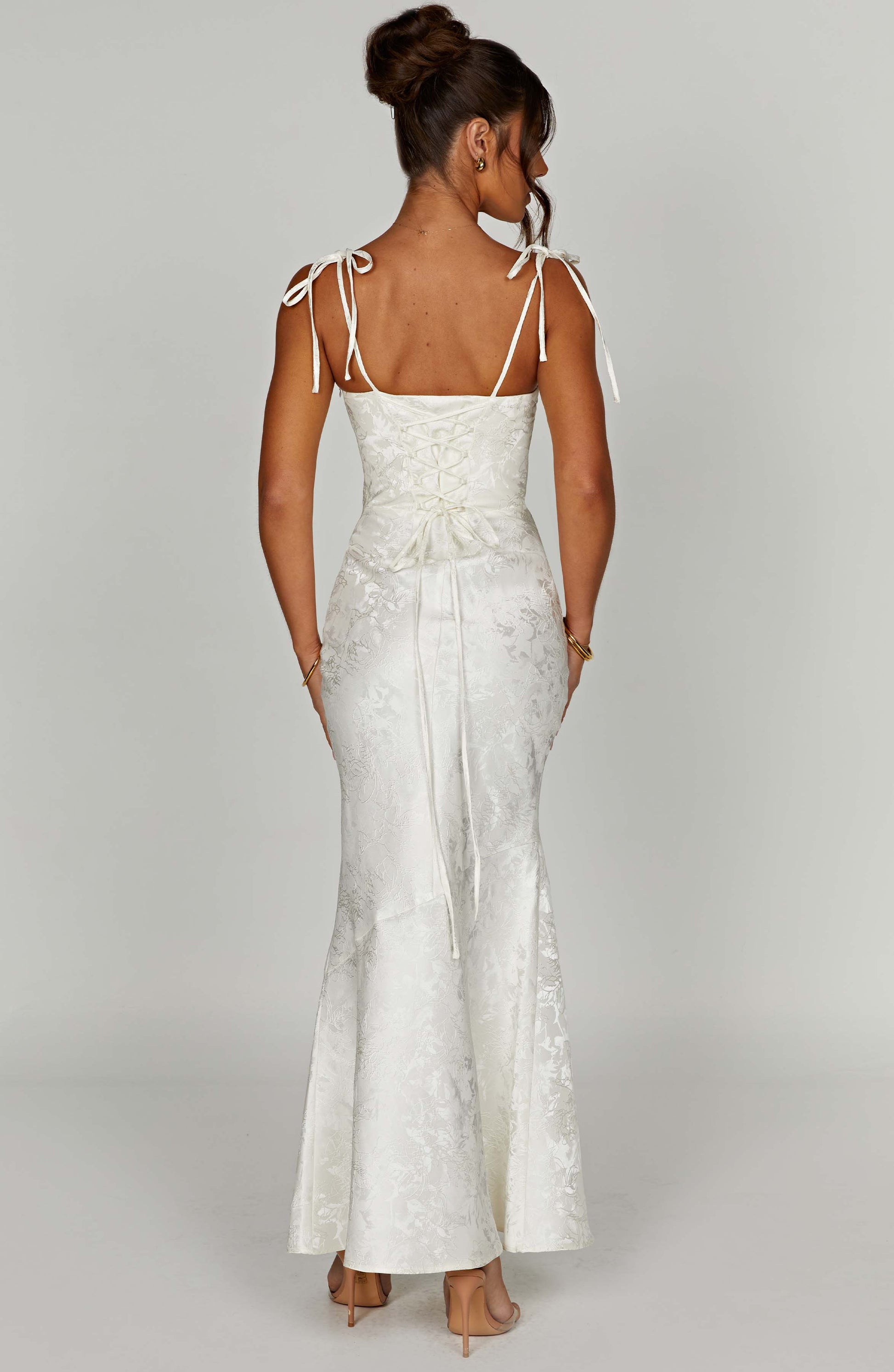 Whitney Maxi Dress Ivory