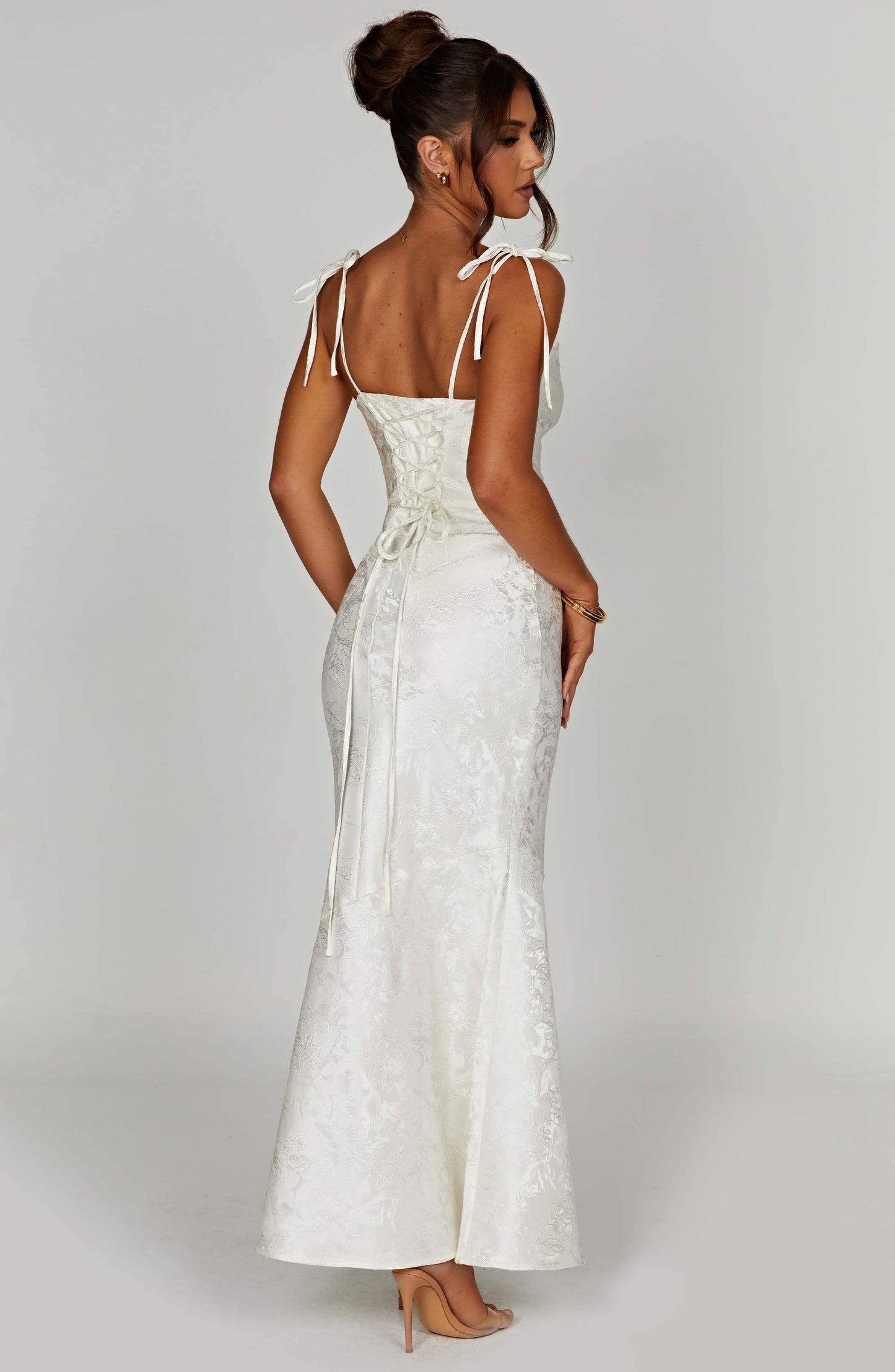 Whitney Maxi Dress Ivory