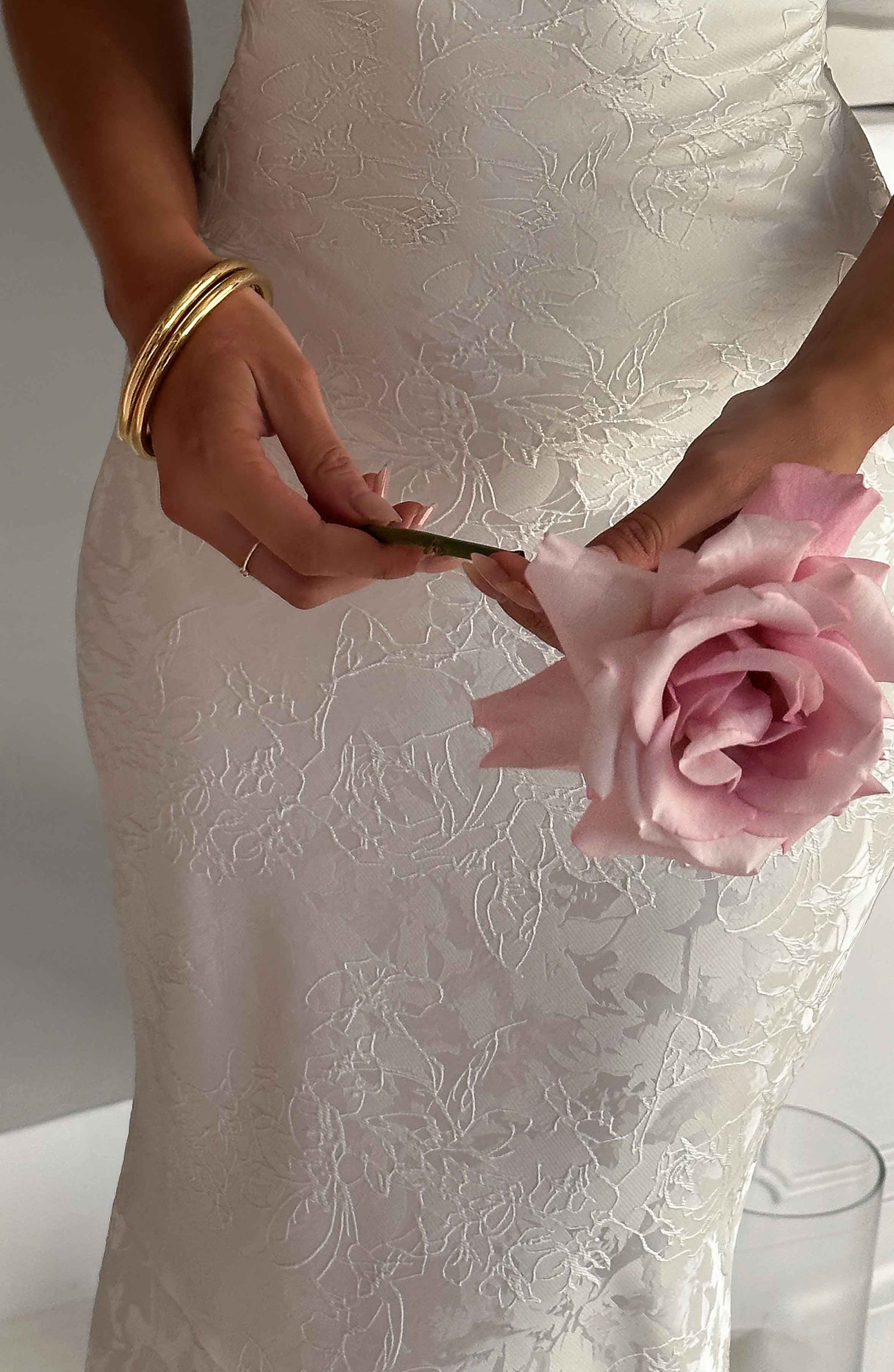 Whitney Maxi Dress Ivory