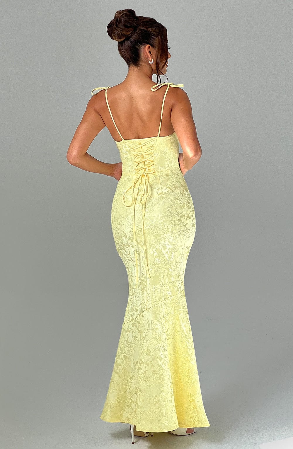 Whitney Maxi Dress Lemon