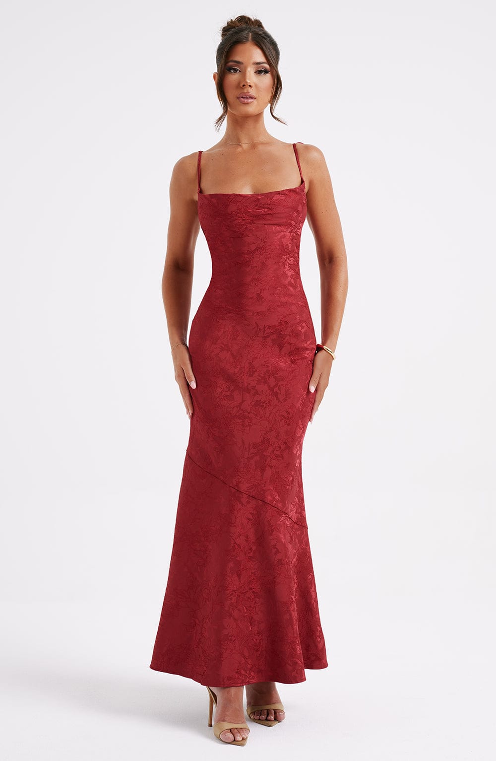 Whitney Maxi Dress Red