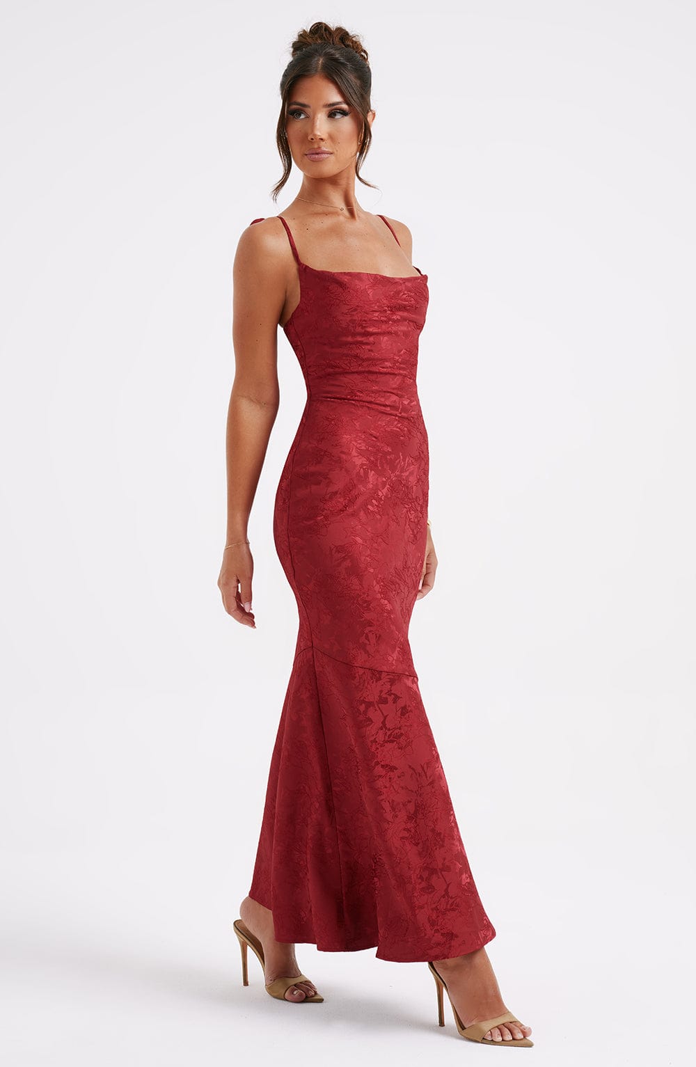 Whitney Maxi Dress Red