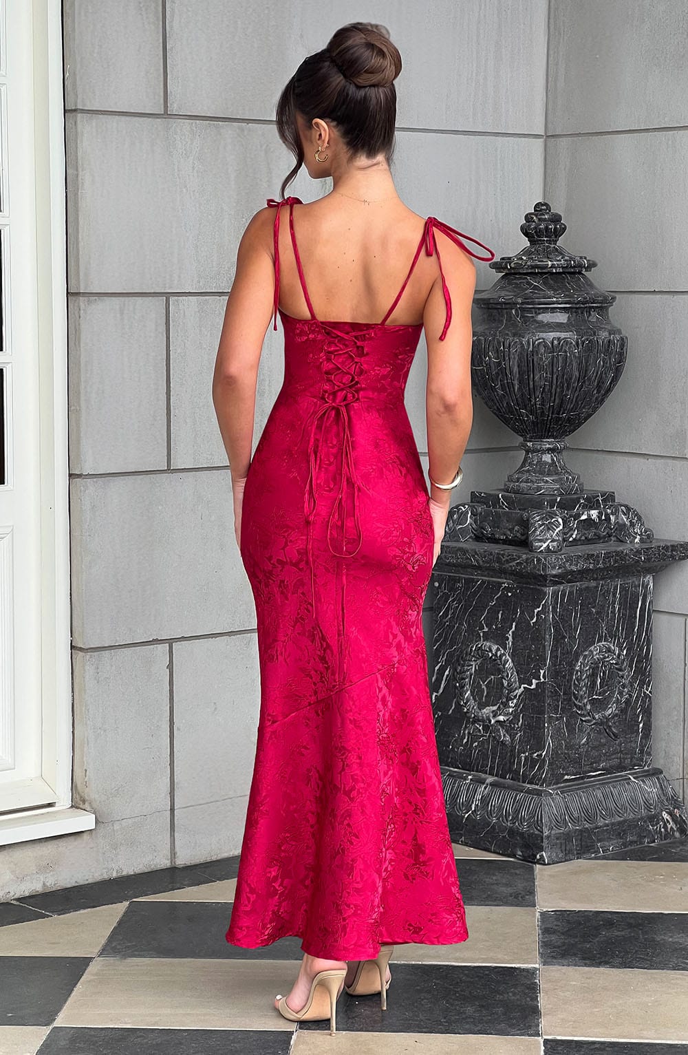 Whitney Maxi Dress Red