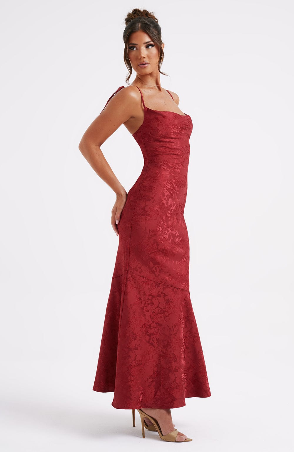 Whitney Maxi Dress Red