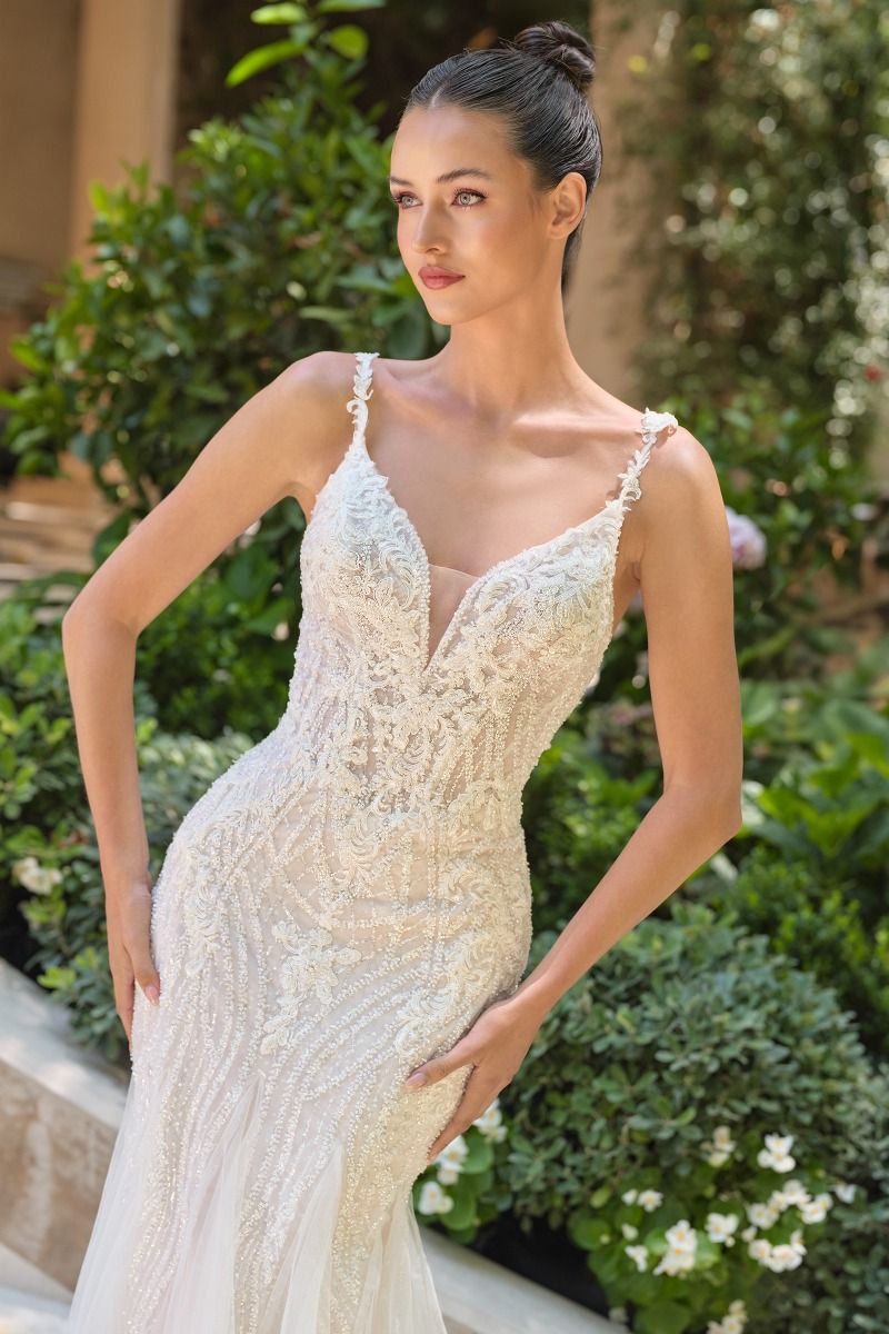 WL066 Lamia Beaded Mermaid Gown Andrea & Leo