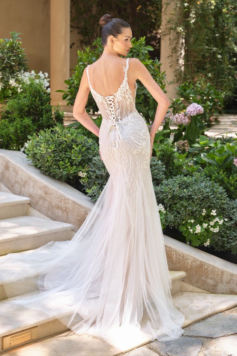WL066 Lamia Beaded Mermaid Gown Andrea & Leo