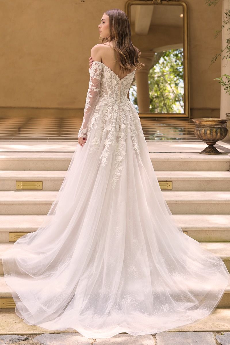 WL067 Floral Victoria Ball Gown Andrea & Leo