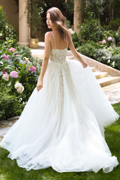 WL087 Tulle Bouquet Ball Gown Andrea & Leo