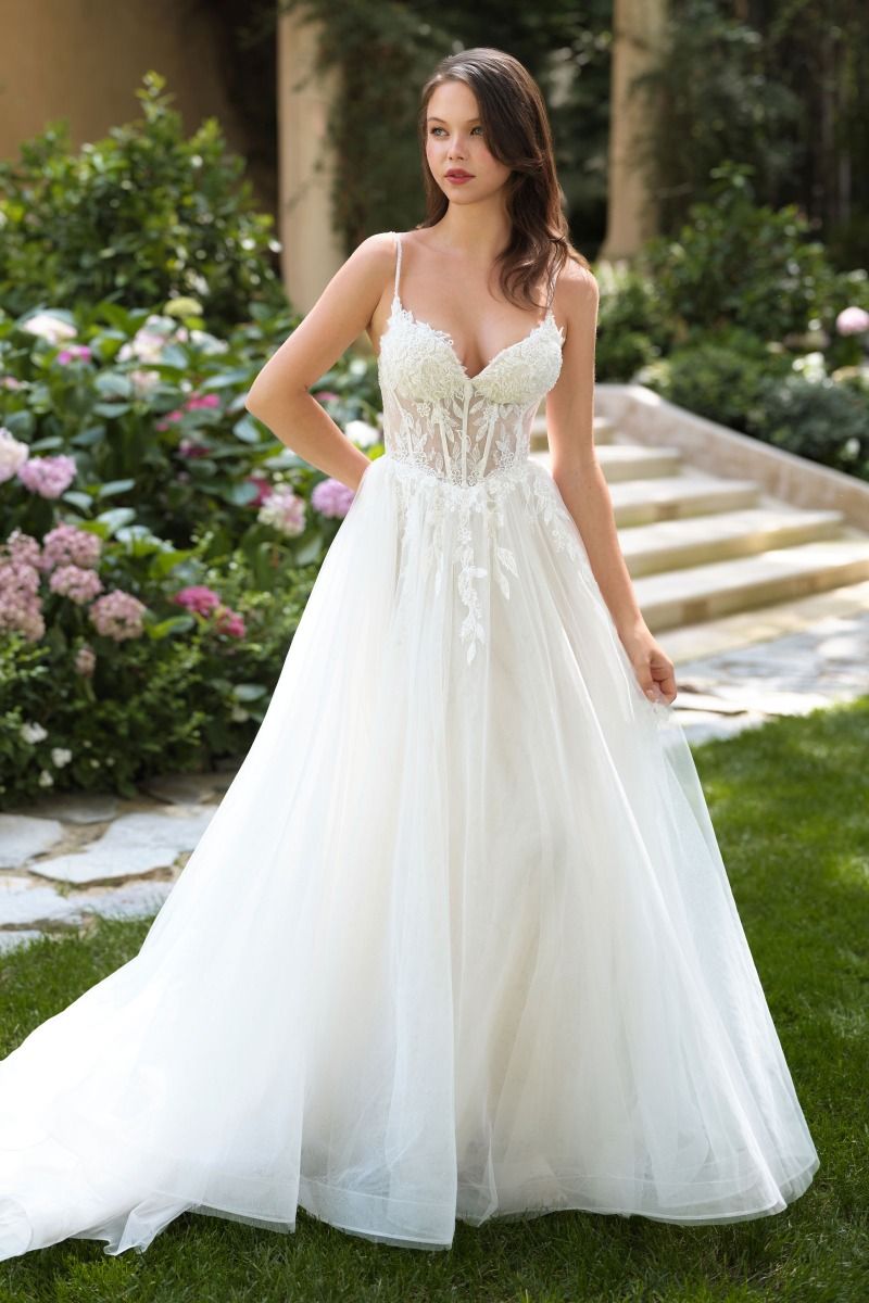 WL087 Tulle Bouquet Ball Gown Andrea & Leo