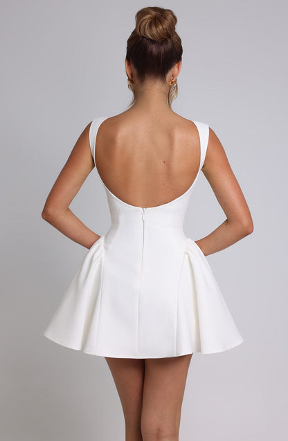 Yalina Mini Dress Ivory