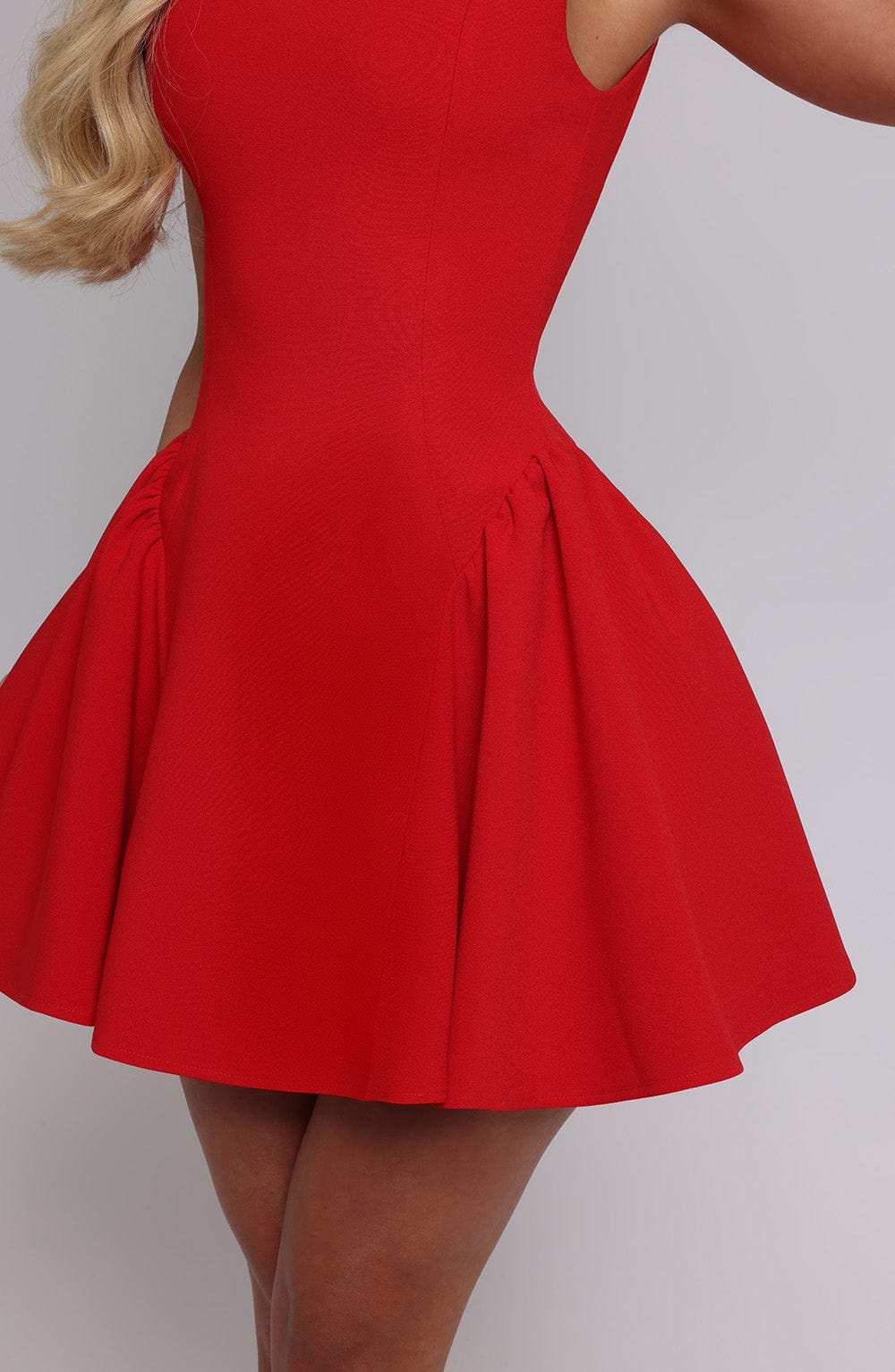 Yalina Mini Dress Red