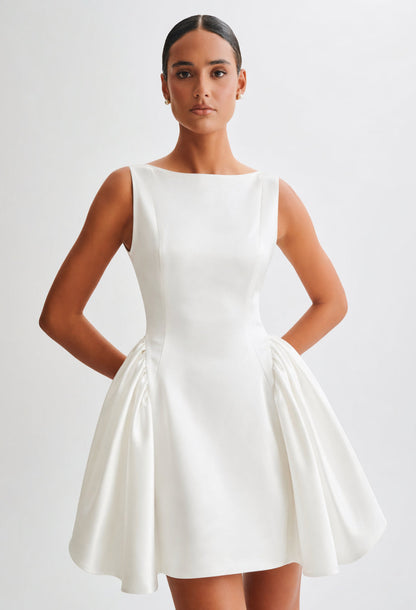 Yalina Mini Dress Ivory