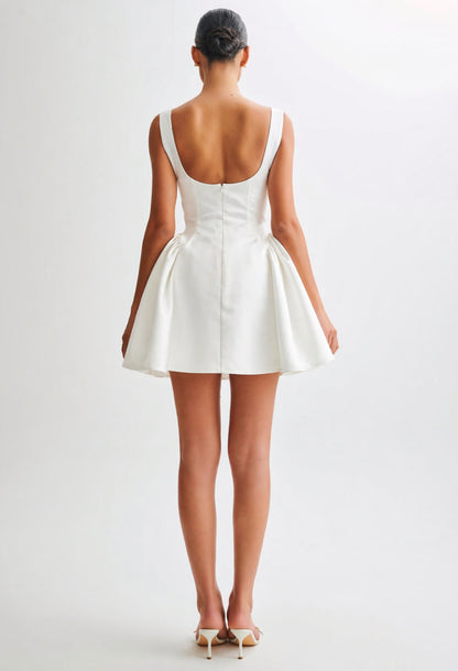 Yalina Mini Dress Ivory