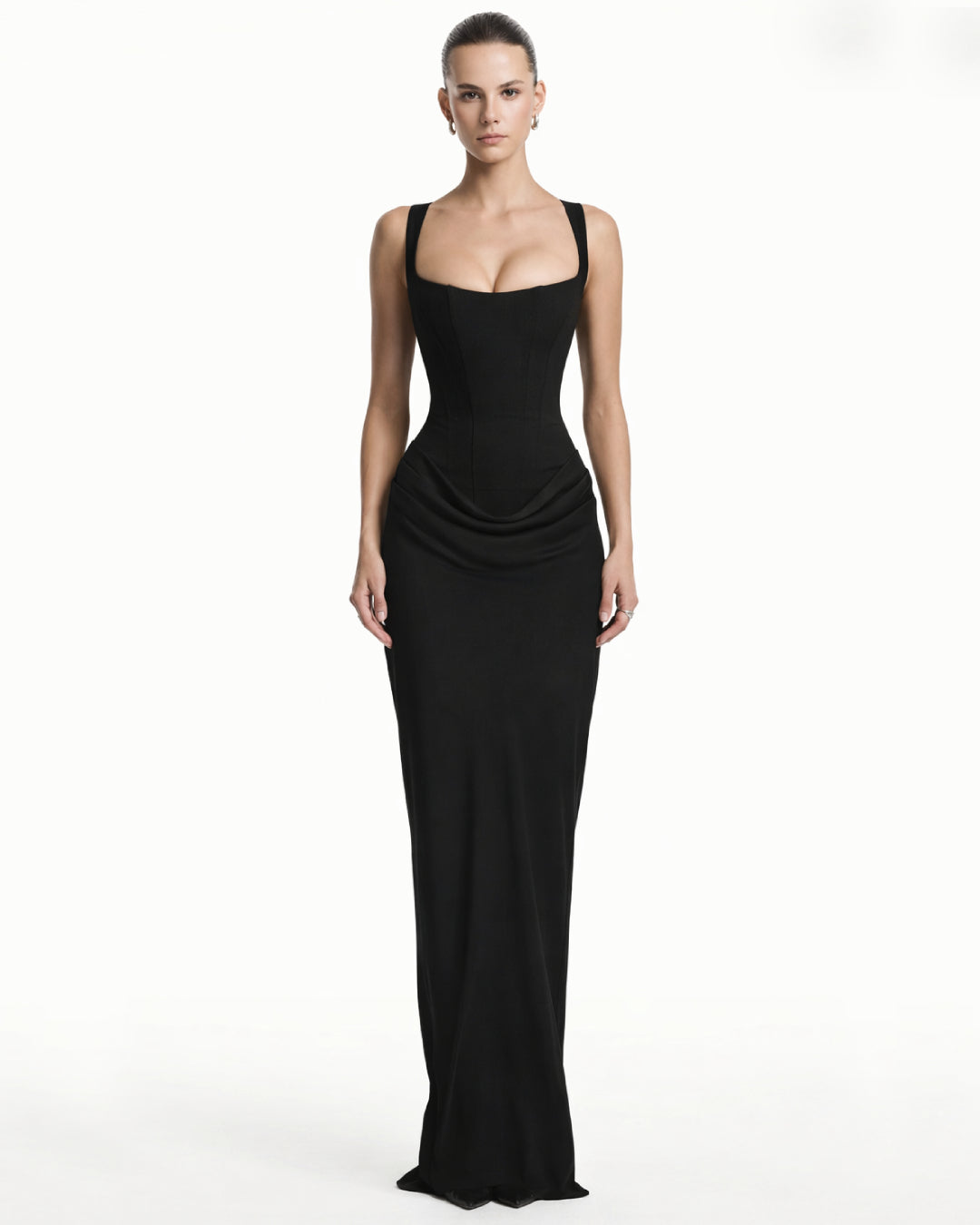 Yeona Maxi Dress Black