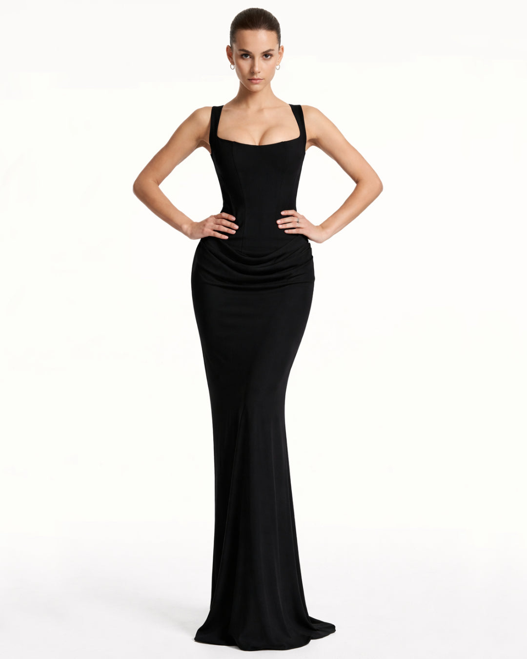 Yeona Maxi Dress Black