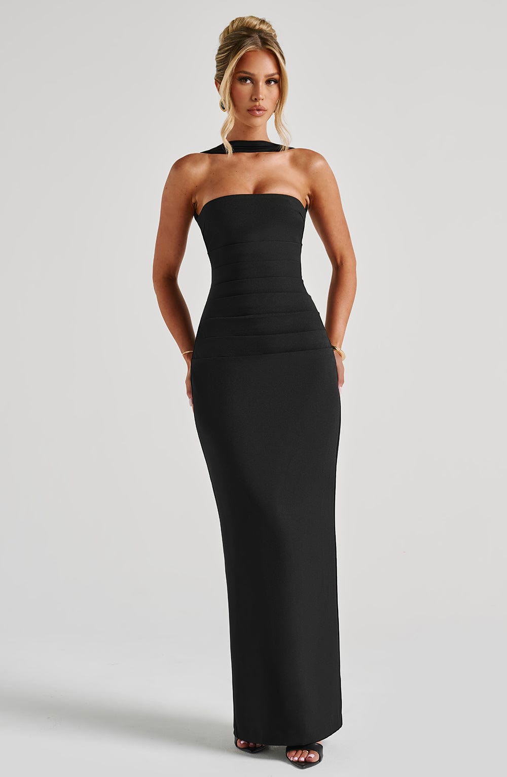 Yulia Maxi Dress Black