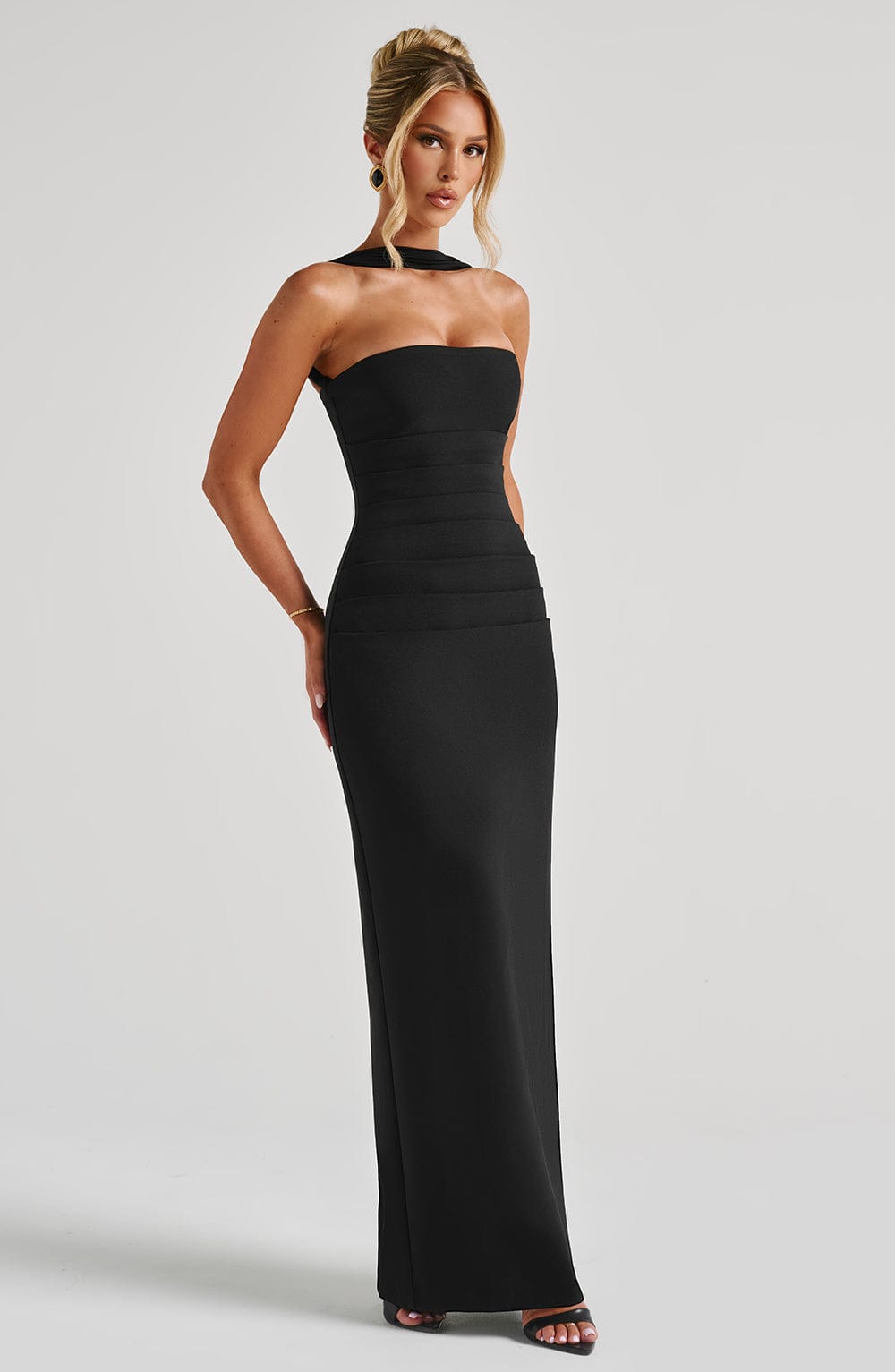 Yulia Maxi Dress Black