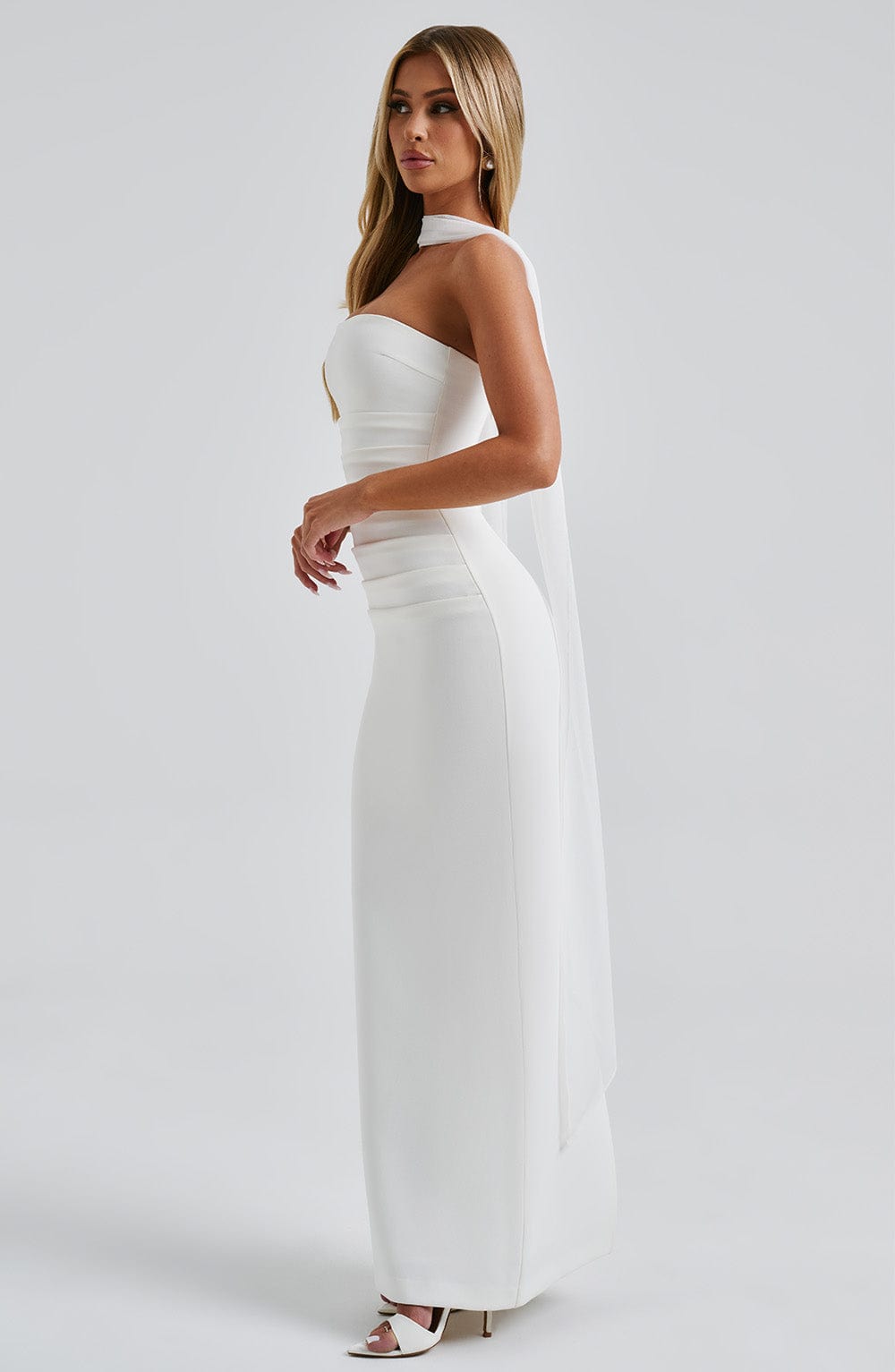 Yulia Maxi Dress Ivory